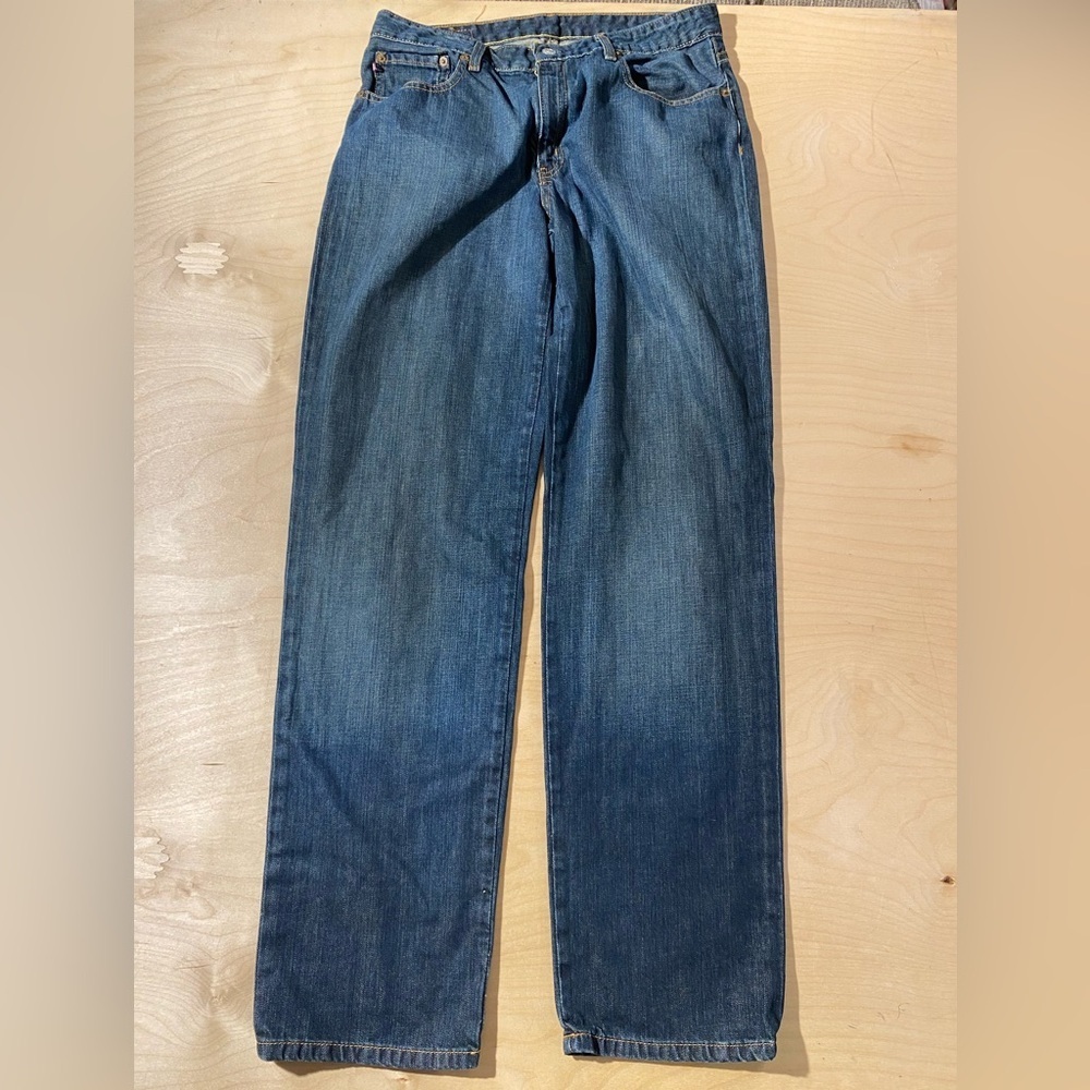 Ralph Lauren Straight Blue Jeans 12 x 34 (PE)